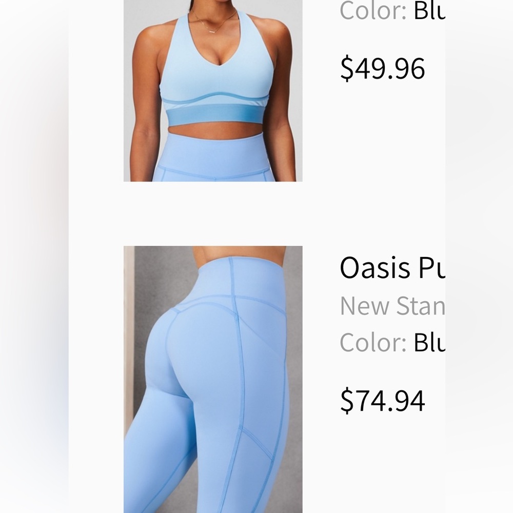 Fabletics matching set